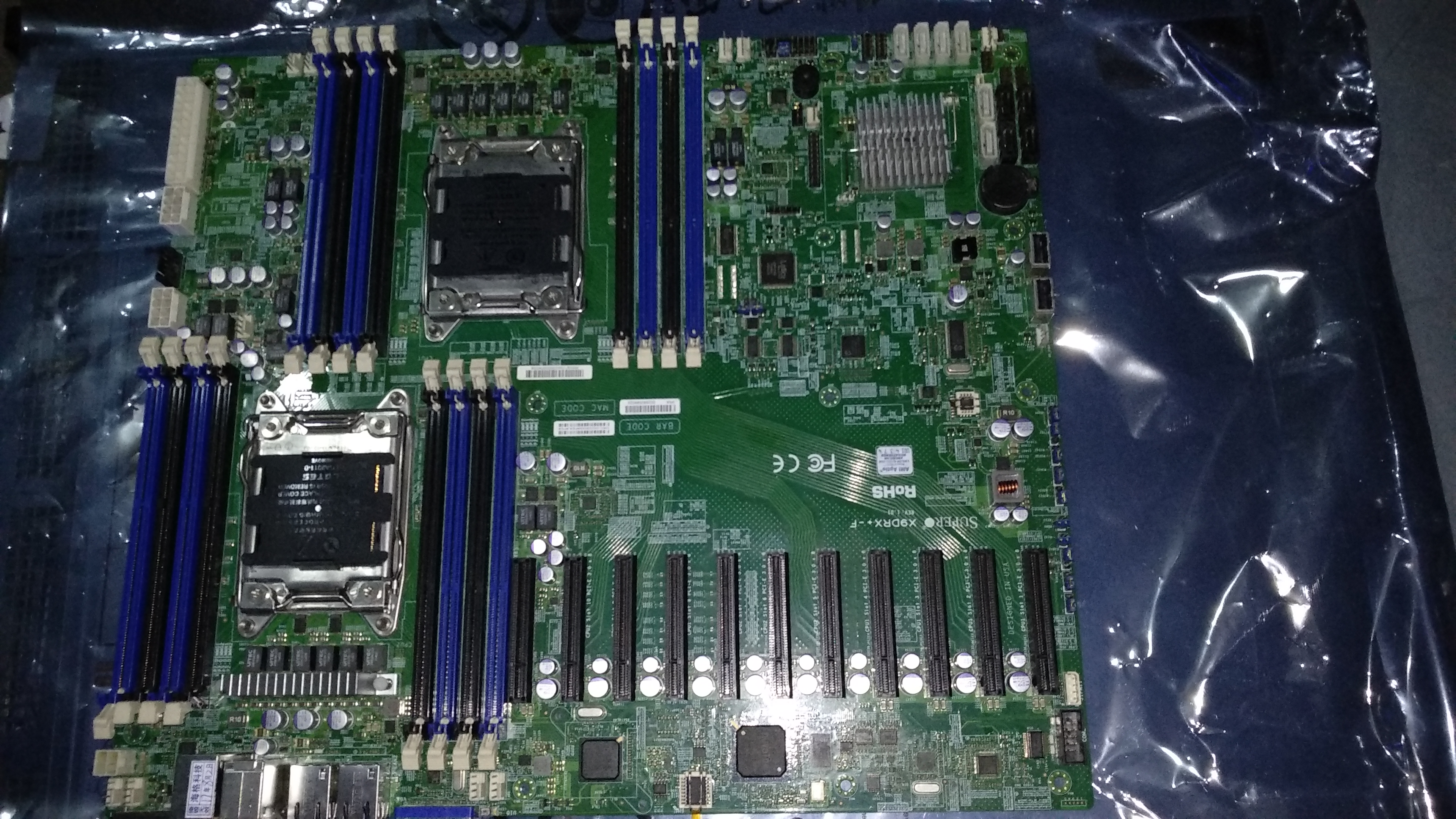 Above: KV-Direct's motherboard, bought on Xianyu for 2000 yuan