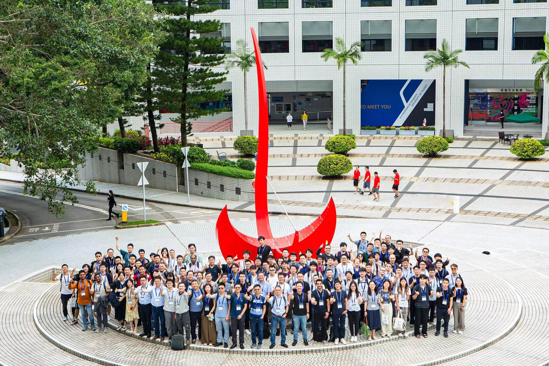 APNet group photo @ HKUST campus