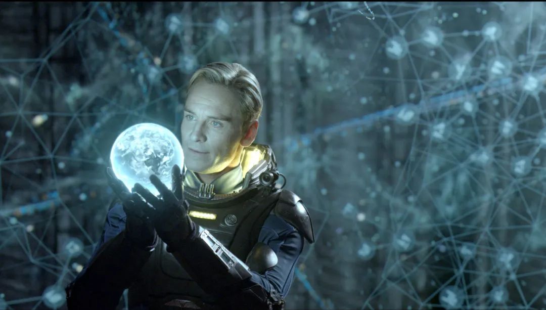 Picture In the movie "Prometheus", there is an artificial intelligence life David with self-consciousness