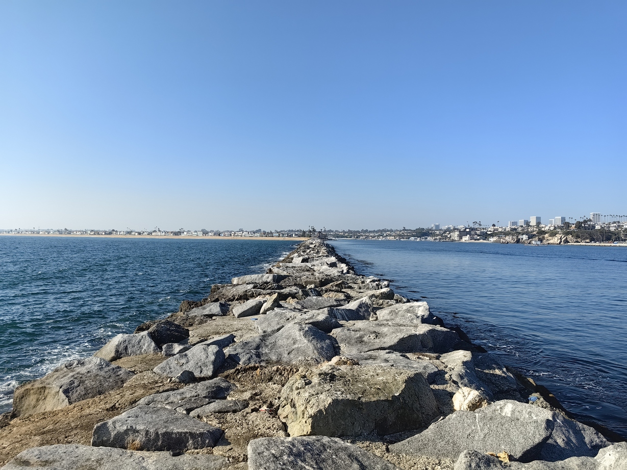 Newport Harbor Jetty