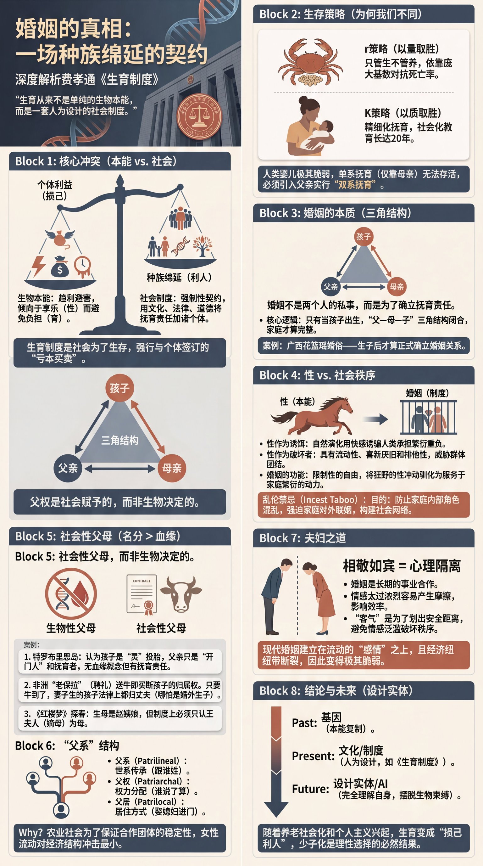 Fei Xiaotong’s *Reproduction Institutions*: The Essence of Marriage Is a Contract for the Continuation of the Race